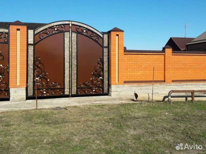 Ворота кованые