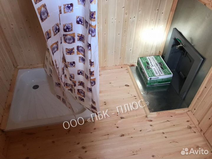 Сруб бани 6 х 4.5м Вишня