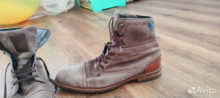 Ботинки Floris van Bommel демисезонные кожаные