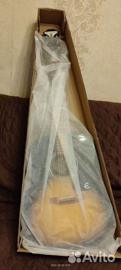 Новая Epiphone PRO-1 Acoustic Vintage Sunburst