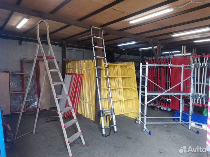 Аренда прокат вышки тура, лестницы, стремянки