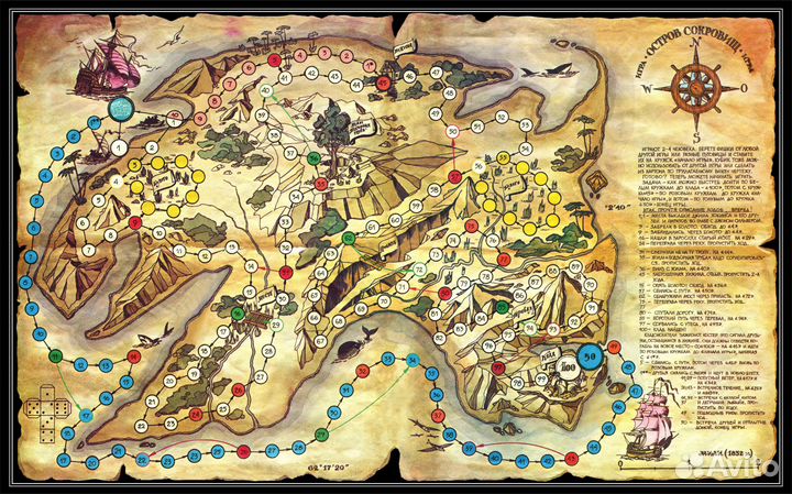 Путешествие. Настольные игры 80х-90х годов