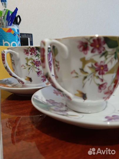 Чайная чашка с блюдцем