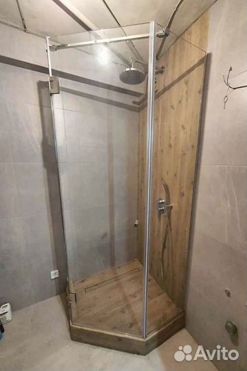 Душевые перегородки матовые