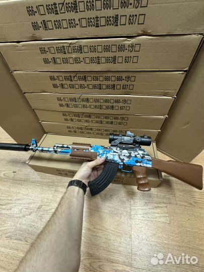 Мощный автомат на орбизах ak47