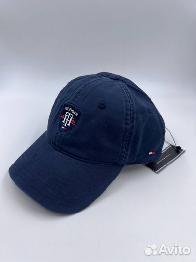 Кепка бейсболка Tommy Hilfiger премиум синяя