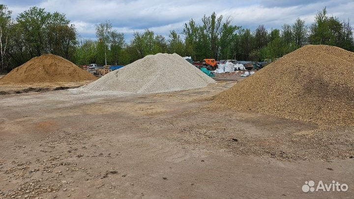 Песок щебень грунт