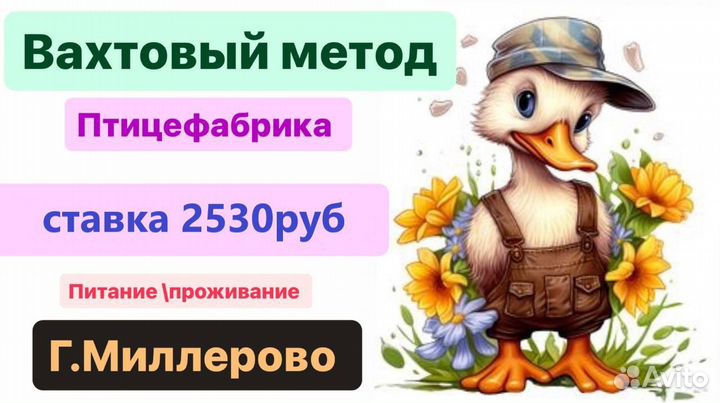 Упаковщик. Вахта все включено