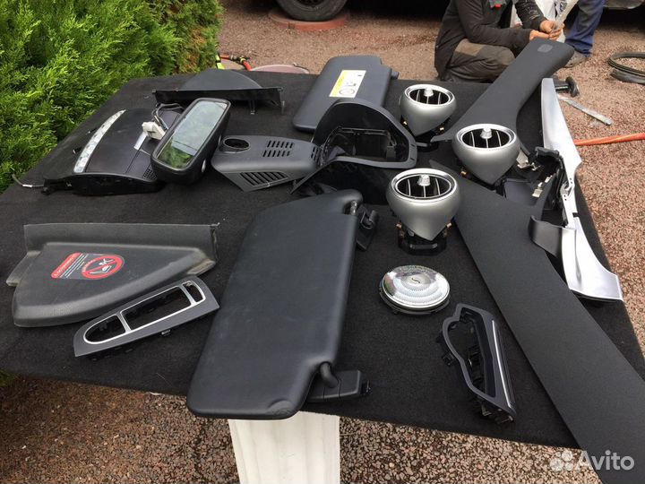 Пластик в салон w205 C205