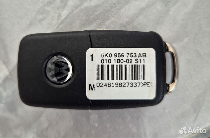 Ключ от Volkswagen Tiguan