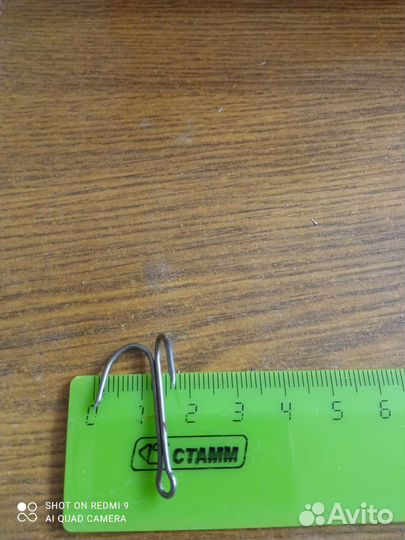 Крючки рыболовные оксидированные СССР