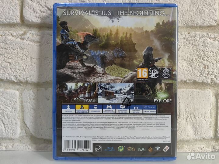 ARK: Survival Evolved PS4 новый диск