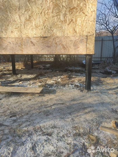 Свайно винтовой фундамент под ключ