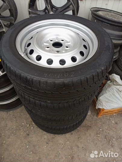 Комплект колёс 205/55/16 Toyota Corolla