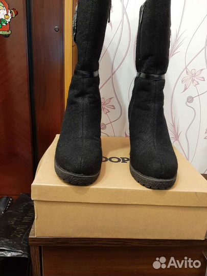 Сапоги зимние женские 39 натуральные