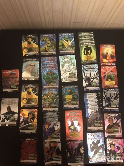 Карточки черепашки ниндзя