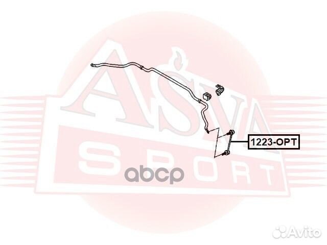 Стойка стабилизатора KIA optima/magentis 2005-2010
