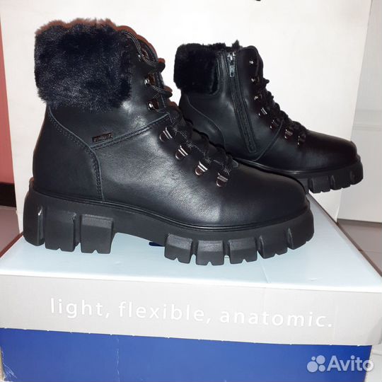 Ботинки iMac GoreTex,зима,p38,оригинал,кожа,Suomi