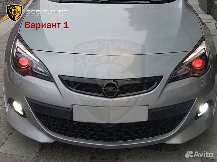 Тюнинг решетка радиатора на Opel Astra J GTC