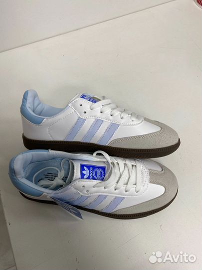 Кроссовки женские adidas samba натуральные