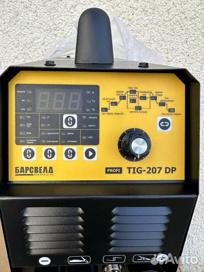 Аргоновый аппарат барсвелд Profi TIG-207 DP