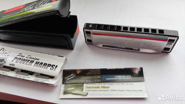 Губная гармошка tombo lee oskar c