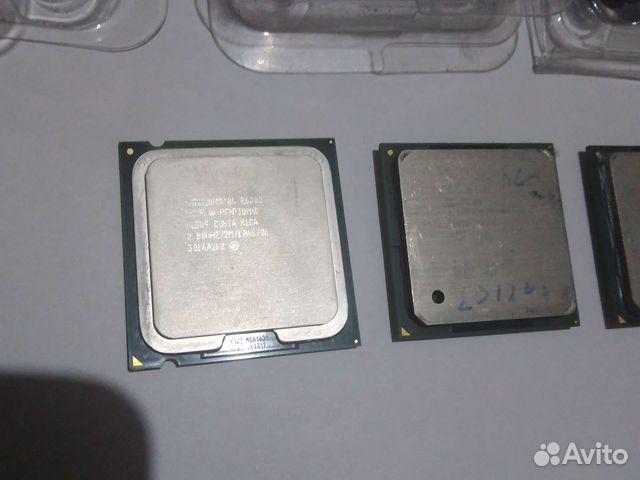 Процессоры intel pentium 3шт Одним лотом
