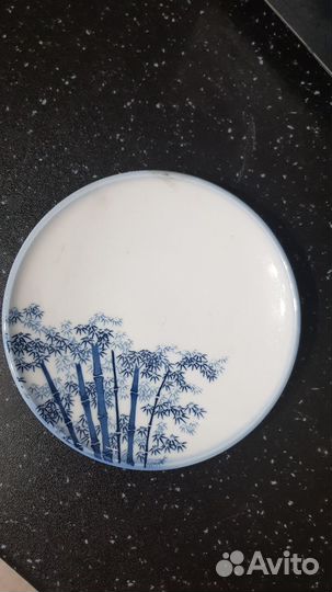 Тарелка японская гжель