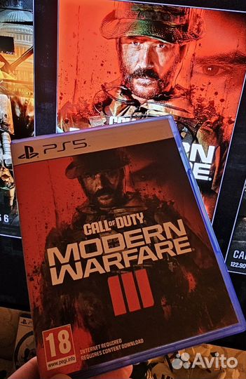 Call of duty modern warfare 3 ps5 диск