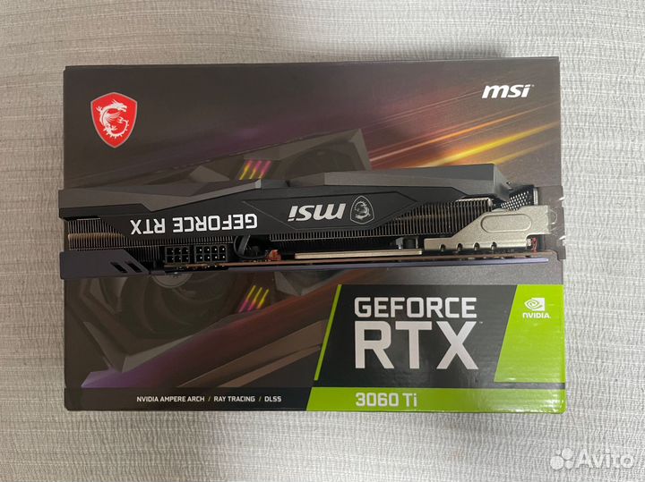 Видеокарта rtx 3060ti msi