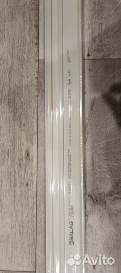 Плинтус напольный Salag Alpha 80*16*2400 мм