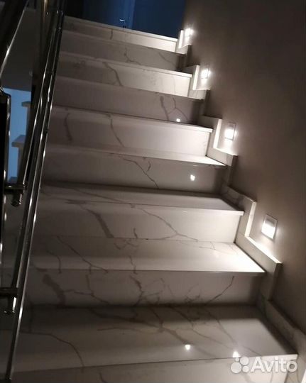 Лестница из искусственного камня