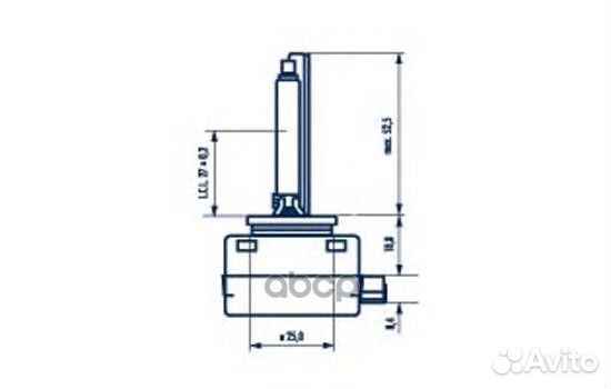 Лампа ксеноновая 84010 Narva