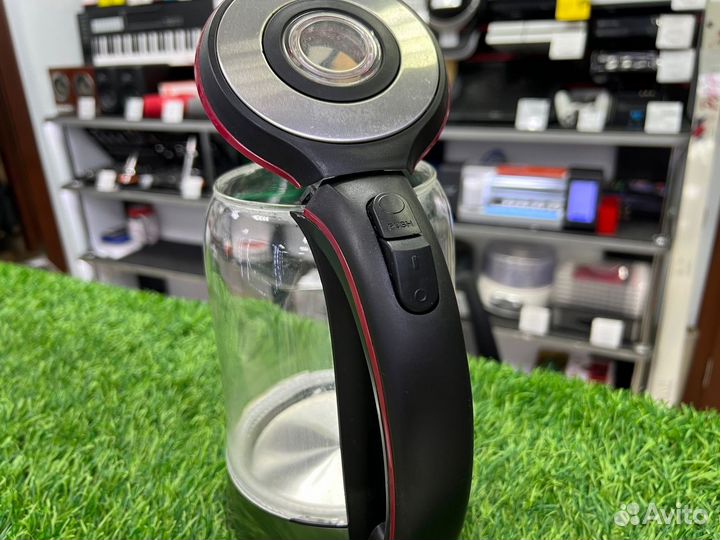 Чайник Vitek VT-7009 1.7л. 2200Вт прозрачный