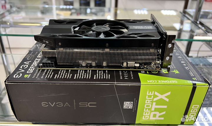 Видеокарта evga RTX 2060 SC OC 6GB/Гарантия