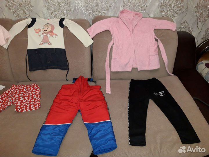 Детские вещи пакетом для девочек