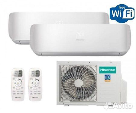 Мультисплит система AMW2-14U4RGC/AMS-07UW4rvedb00H