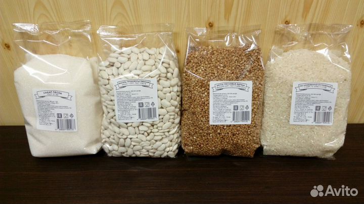 Фасовка сыпучих продуктов