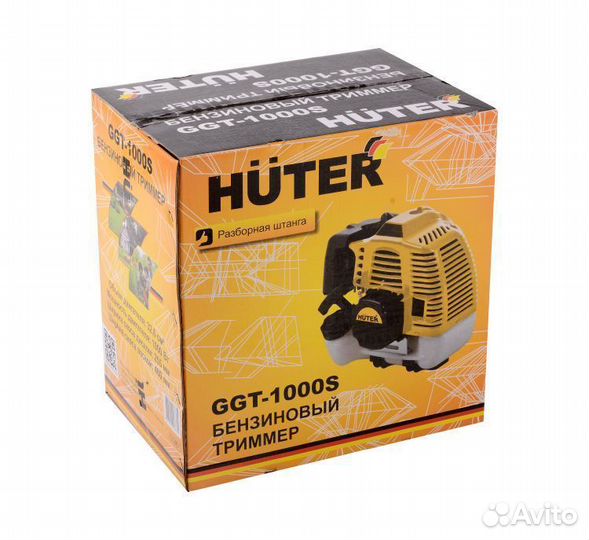 Триммер бензиновый huter GGT-1000S