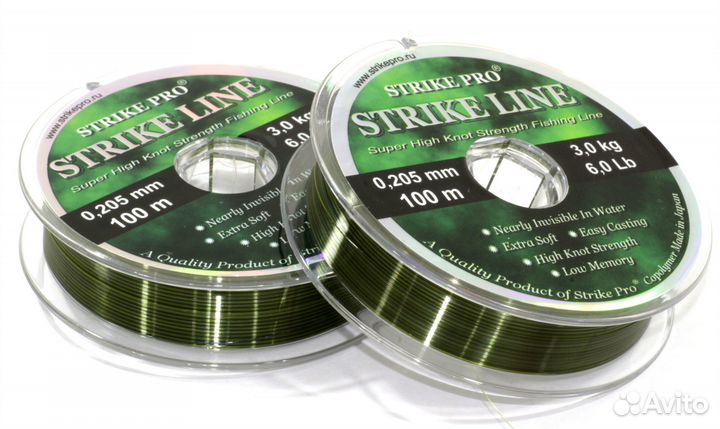 Леска Strike Pro Strike Line Bicolor 1000 метров