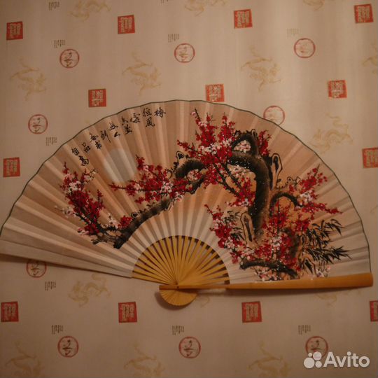 Веер большой китайский