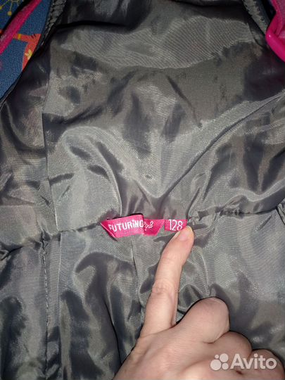 Полукомбинезон Футурино для девочек демисезон