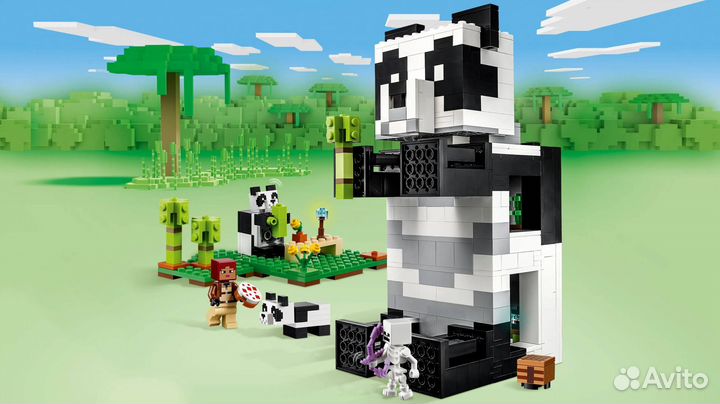Lego Minecraft 21245 Дом Панды