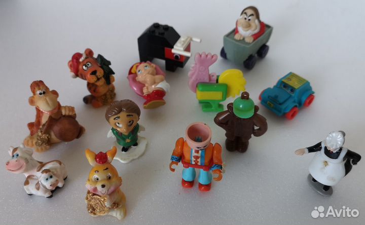 Миниатюрные фигурки (киндер-сюрприз и пр.)