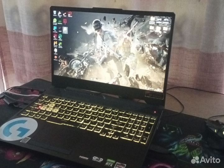 Игровой ноутбук asus