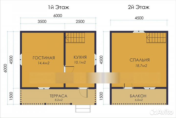 Сруб под усадку