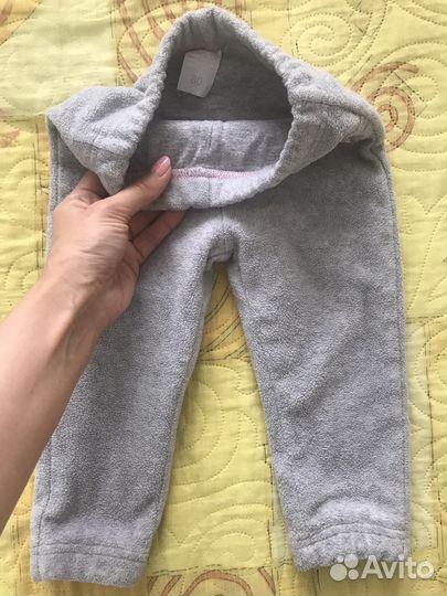 Флисовый костюм детский 80