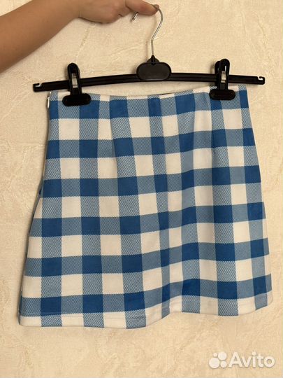 Юбка в клетку S