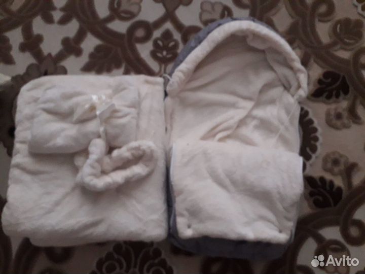 Зимний конверт на выписку