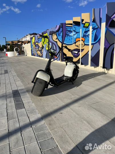 Электробайк citycoco 1200W новый акб